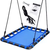 Gandro lizdo sūpynės SkyFlyer, 76x102 cm, mėlynos