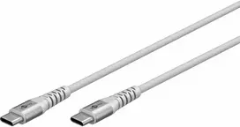 Goobay Laidas USB-C 2.0 Trumpas SuperSoft TEXTIL 3m
