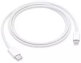 MQGH2ZM/A Apple iPhone USB-C/Lightning Data kabelis 2m baltos spalvos (bulk pakuotė)