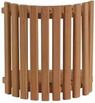 Pušinis saunos šviestuvo gaubtas FLAMMIFERA AP-001DW