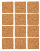 Padukai bald kamš 12vnt 28x28mm. Haushalt