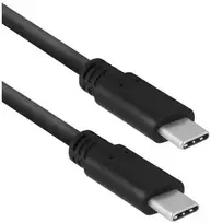 ACT USB 3.2 Gen1 jungiamasis kabelis, C tipo kištukas - C tipo kištukas, 2 metrai, užsegamas maišelis