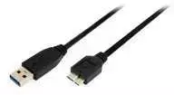 2direct USB 3.0 laidas, jungtis A->B, Micro 2x kištukas, 0,60 m