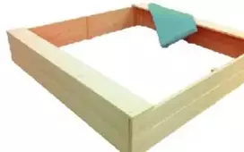 Paradiso Toys Mano pirmoji medinė smėlio dėžė
