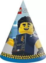 Globos Europe Bv GoDan Popieriniai dangteliai LEGO City 6 vnt Godan
