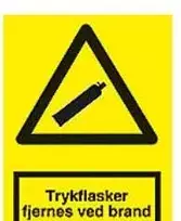 Jo Safety As Slėginiai cilindrai, nuimami gaisro atveju - A4 plastikiniai 210 mm x 297 mm