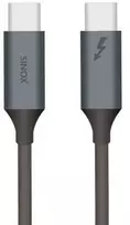 Sinox Beslag „Sinox PRO USB C 4.0“ laidas („Thunderbolt®“). 1 m. Įvairių spalvų.