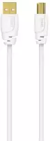 Sinox Beslag Sinox USB 2.0 spausdintuvo kabelis. 2 m. Baltas