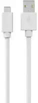 Sinox USB A–USB C laidas. 1 m. Baltas.