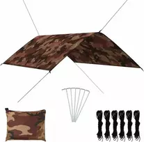 Lauko tentas, kamufliažinis, 3x2m