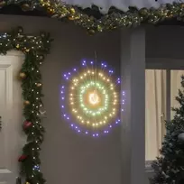 Kalėdinis šviestuvas fejerverkas, 140 spalvotų LED, 17cm