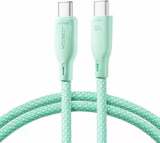 USB kabelis Joyroom (S-A34) "USB-C (Type-C) - USB-C (Type-C)" (60W 1m) žalias