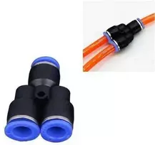 Oem Kištukinė jungtis Y-tee PY-6mm - Pneumatinė greita vandens jungtis