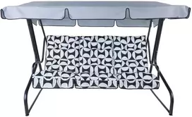 Sodo sūpynių stogelis 220 x 128 cm Monte Carlo pilka D031-26CW PATIO