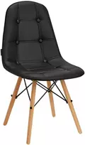 Activeshop Kėdė 4Rico QS-185 Scandi Juodas