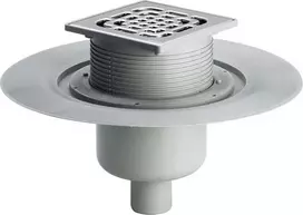 Viega trapas DN50 vert. su flanšu150x150 (557188)