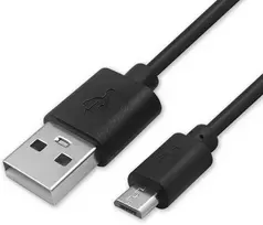 Qoltec Kabelis USB A męski | micro USB B męski | 0.5m | BULK