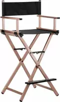 Activeshop Makiažo kėdė MAKE-UP CHAIR ALU ROSE GOLD