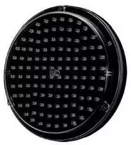 Įspėjamasis kelio žibintas su 120 LED