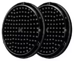 Įspėjamieji kelio žibintai su 232 LED, 2 vnt.