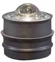 Šviesą atspindintis stiklinis elementas LUX2, 50 mm (baltas)