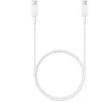 EP-DN975BWE Samsung USB-C/USB-C duomenų kabelis 5A 1m Baltas (OOB Masinis)