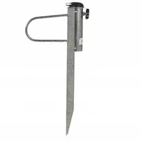 Lauko baldų komplektas KOOPMAN žemę varomas skėčio stovas metalinas 42,5 cm