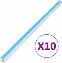 Kabelių kanalas, 30x20mm, 10m, PVC, savaime prilimpantis