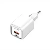 Sieninis įkroviklis LDNIO A2318M USB, USB-C + USB-C - „Lightning“ laidas