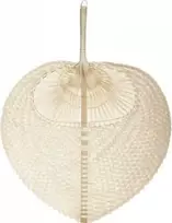 Dekoracja Domu Bamboo Sienų apdaila FOLK, bambuko ventiliatorius