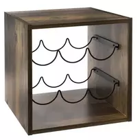 5five Simply Smart Vyno stovas INDUS, 6 buteliai, 31 x 31 cm