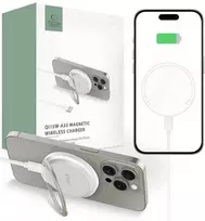 Belaidis įkroviklis 15W magnetinis MagSafe Tech-Protect QI15W-A33 baltas