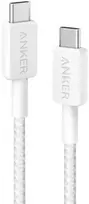 Kabelis USB Anker USB-C - USB-C 0.9 m Baltas (A81F5G21)