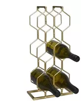 Vilde STOVAS 8 VYNO BUTELIAMS METAL 48X23X11CM