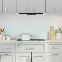 Virtuvės sienelės, 2vnt., baltos, 70x60cm, grūdintas stiklas