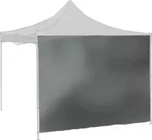 Cattara Šoninės sienelės pavėsinei 2x3 m 210D pilkos vandeniui atsparios
