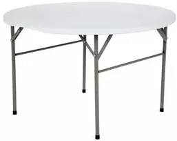 Sulankstomas lauko stalas Catering, apvalus, 120 cm