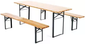 Sulankstomų lauko baldų komplektas Picnic, 200 cm
