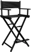 Activeshop Makiažo kėdė MAKE-UP CHAIR ALU Juodas