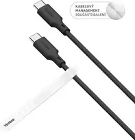 Kabelis USB Yenkee USB-C - USB-C 1.5 m Juodas