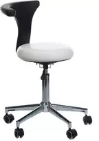 Beauty System Kosmetologinė meistro kėdutė COSMETIC PROFESSIONAL BEAUTY STOOL BDY915 Baltas