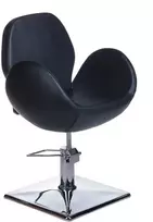 Beauty System Kirpyklos kėdė PROFESSIONAL HAIRDRESSING CHAIR ALTO AMSTERDAM Juodas