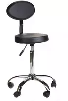 Beauty System Kosmetologinė meistro kėdutė COSMETIC BEAUTY STOOL PRACTIC Juodas
