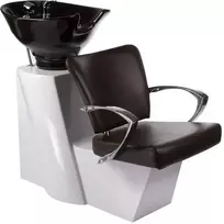 Kirpyklos plautuvė PROFESSIONAL HAIRWASHER LIVIO BRUSSEL BROWN