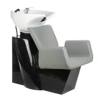 Beauty System Kirpyklos plautuvė PROFESSIONAL HAIRWASHER VITO HELSINKI LIGHT Pilkas