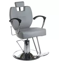 Beauty System Kirpyklos kėdė PROFESSIONAL BARBER CHAIR HEKTOR BRUSSEL LIGHT Pilkas