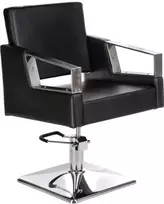 Beauty System Kirpyklos kėdė PROFESSIONAL HAIRDRESSING CHAIR ARTURO VILNIUS Juodas