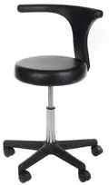 Beauty System Kosmetologinė meistro kėdutė COSMETIC BEAUTY STOOL CH049 Juodas