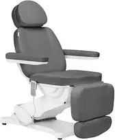 Activeshop Kosmetologinis krėslas SILLON CLASSIC 4 MOTOR ELECTRIC Pilkas