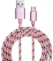 Garbot C-05-10196, 1 m, USB A, Micro-USB B, Rožinė